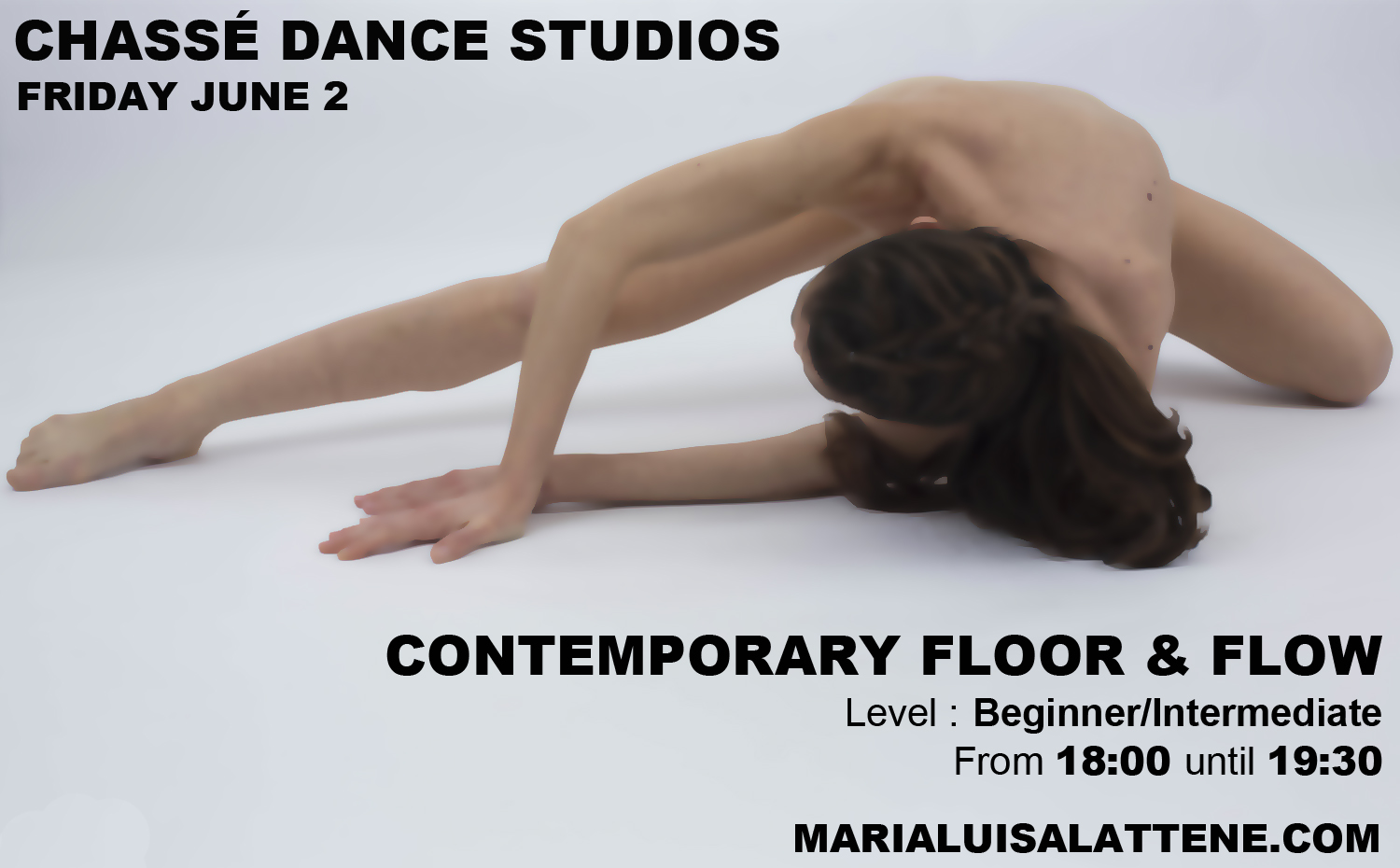 Tonight at Chassé Dance studios come and join me for the floor and flow class, hope to see you all there!